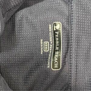 Pebble Beach Gray Performance Jacket with Textured Fabric